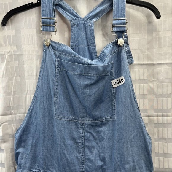 BELINDA Women OVERALL Pants  Size S Color Blue LIGHT WASH - Picture 12 of 16